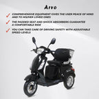 Arvo Seniorenmobil P300 Schwarz