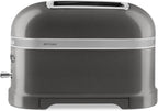 KitchenAid Toaster für 2 Scheiben mit Sandwich-Zange | Artisan | Retro Toast Machine | Verschiedene Funktionen und Bräunungsstufen | Grün