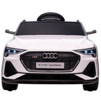 HOMCOM Audi E-tron Kinderauto 12V mit Fernbedienung