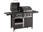 tepro Kohle-Gas-Grill »Toronto Kombi«, 8,7 kW Leistung, 3 Edelstahlbrenner, 2 Ablagen