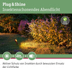 Paulmann Leuchten Paulmann 93696 Outdoor Plug & Shine 3er-Set Spot Sting Basisset IP67 3000K 3 x 6W