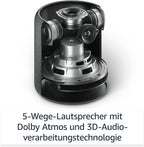 Echo Studio (Neueste Generation) | Der beste Klang, den unsere smarten WLAN- und Bluetooth-Lautsprecher je geboten haben – mit Dolby Atmos, 3D-Audio, Smart-Home-Hub und Alexa | Weiß