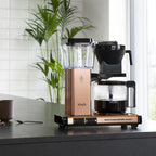Moccamaster KBG Select, Kaffeemaschine, Retro Kaffeemaschine, Filterkaffee, Off-White, 1.25L