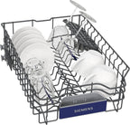 Siemens SR65YX08ME, iQ500 Smarter Geschirrspüler Vollintegriert, 45 cm breit, Besteckschublade, Zeolith, extra leise, aquaStop, automatische Türöffnung nach Programmende, varioSpeed, Innenbeleuchtung