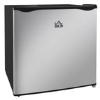 HOMCOM Mini-Gefrierschrank 35 L Silber – kompakt & effizient