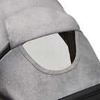 Venus Max Doppel kinderwagen - geeignet von Geburt bis 15 kg (ca. 3 Jahre), kompakter, leichter, faltbarer Zwillingskinderwagen, inklusive Regenschutz und Fußwärmer (Biscuit)