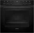 Siemens EQ522IA01, Einbauherd-Set, Bestehend aus HE517GBS4 Herd, 60 x 60 cm, 3D Heißluft, Selbstreinigung, Clip Auszug & EI645CFB6E Induktionskochfeld, Bräterzone, powerBoost, Edelstahl Rahmen