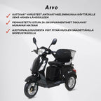 Arvo Seniorenmobil P300 Schwarz