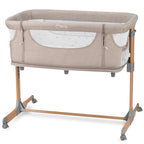 Momi SMART Bed 4-in-1 Kinderbeistellbetten bis 15 kg, Beistellbett für Babys mit Matratze, Höhenverstellbar