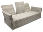 Alu-Luxus Dining-Set »Asti«, 6-teilig