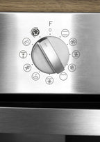 Privileg PBWR6 OH5F IN Einbau-Backofen/ Energieffizienzklasse A/ 71 L/ Hydrolyse-Reinigungsfunktion/ Multifunktions-Umluftbackofen Mit 7 Funktionen/ Edelstahl/ Turn&Go/ Click&Clean