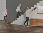 AEG Ergorapido CX7-2-45AN 2in1 Akku-Staubsauger / beutellos / Tierhaardüse / bis zu 45 Min. Laufzeit / freistehend / 180° Drehgelenk / Bürstenreinigungsfunktion / LED-Licht / rot / Exklusiv bei Amazon