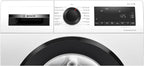 BOSCH WAN28127 Waschmaschine Serie 4, Frontlader mit 8kg Fassungsvermögen, 1400 UpM, Iron Assist, Active Water Plus, EcoSilence Drive, Speed Perfect, Weiß, 60cm