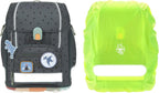 LÄSSIG 7-teiliges Schulranzen Set Kinder/School Set Boxy Unique Schwarz