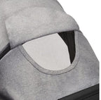 Ickle Bubba Venus Prime Doppelkinderwagen - geeignet von Geburt bis 15 kg (ca. 3 Jahre), leichter, faltbarer Zwillingskinderwagen mit Neugeborenenkokon, 2 Fußwärmern und Regenschutz (Schwarz)