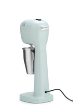 HENDI Milchshake Maker, Inkl. 2 Mixbechers (Edelstahl und Polykarbonat) und 4 austauschbaren Rührwerken, Drink mixer, Frappés, Getränkemixer, 230V/400W, 170x196x(H)490mm, Karamell