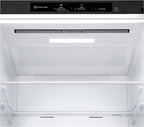 LG GBV22NCCEP Kühl-/Gefrierkombination – Smart Inverter Compressor, Total No Frost, Modern Flat Door Design, Matt Schwarz Metallic, Energieeffizienz A