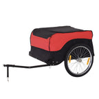 HOMCOM Fahrradanhänger Lastenanhänger faltbar große Transportbox