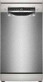 Bosch SPV2IKX10E Serie 2 Smarter Geschirrspüler vollintegriert, 45 cm breit, Besteckkorb, Extra Trocknen auf Knopfdruck, InfoLight roter Lichtpunkt am Boden, AquaStop Schutz gegen Wasserschäden, Weiß