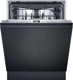 Siemens SN43ES14VE, iQ300 Smarter Geschirrspüler, Unterbau-Spülmaschine mit Besteckschublade, 60 cm, automatische Türöffnung dank autoOpen dry, besonders leise mit iQdrive-Motor, aquaStop, Edelstahl