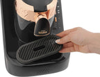 Arzum Okka Türkischer Kaffeemaschine, Vollautomatisch, 3 Tassen Größen, Selbstreinigungsfunktion, 950 ml Wassertank, Überschutzsensor, Kompaktes Design, Schwarz-Gold