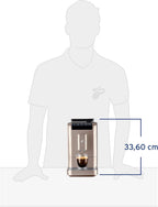 Tchibo Kaffeevollautomat Esperto2 Caffè mit 2-Tassen-Funktion für Caffè Crema und Espresso, Granite Black - INKLUSIVE Kaffeeprobierset GRATIS