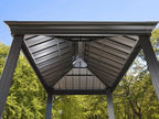 SOJAG Canada Pavillon »Messina«, aus Aluminium und Stahl, mit Seitenablagen u. Rauchablass
