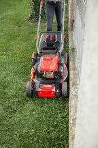 AL-KO Benzin-Rasenmäher Comfort 46.0 SP-A Plus (46 cm Schnittbreite, 2.1 kW Motorleistung, Robustes Stahlblechgehäuse, Hinterradantrieb, Mulchfunktion, Seitenauswurf, für Rasenflächen bis 1400 m²)