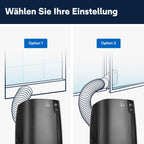 De'Longhi Pinguino PAC EL112 CST WiFi, Mobile Klimaanlage mit MyEcoRealFeel-Technologie für Räume bis zu 110 m³,11.000 BTU/h, 2,9 kW, 63 dB, Entfeuchtungsfunktion, A+, App- und Sprachsteuerung, Weiß