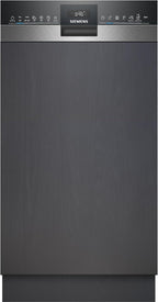 Siemens SR65YX08ME, iQ500 Smarter Geschirrspüler Vollintegriert, 45 cm breit, Besteckschublade, Zeolith, extra leise, aquaStop, automatische Türöffnung nach Programmende, varioSpeed, Innenbeleuchtung