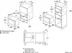 Siemens BF722R1B1 iQ700 Einbau-Mikrowelle, Schwarz, cookControl7 - Automatikprogramme, humidClean Plus - Innenraumreinigung, cookControl Plus - für beste Ergebnisse, TFT-Full-Touchdisplay
