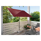 LIVARNO home Sonnenschirm, 210 x 140 cm, rechteckig - B-Ware