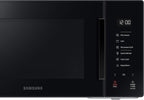Samsung Tisch-Mikrowelle Glas Design MG23T5018CP/ET, knuspriges Kochen, AirFry, Mikrowelle + Grill 800 W + 1100 W, 23 l, 49 x 27,5 x 38 cm, Puder