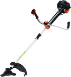 FUXTEC Profi Benzin Motorsense FX-PS162 – Profisense mit 62ccm, Faden und Komfort-Tragegurt – Rasentrimmer mit Antivibrationssystem – 2-Takt Freischneider Fadenspule