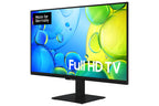 Samsung Full HD F6009F 24 Zoll (61 cm) LED Flachbildfernseher, PurColor-Technologie, HDR, Object Tracking Sound Lite, Knox Security, One UI Tizen, Smart TV, Unbegrenzt kostenlose Inhalte