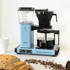 Moccamaster KBG Select, Kaffeemaschine, Retro Kaffeemaschine, Filterkaffee, Off-White, 1.25L
