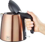 Melitta AromaFresh - Filterkaffeemaschine - mit Glaskanne - integriertes Mahlwerk - Timer Funktion - 10 Tassen - Pure Black