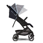 Cybex Gold Kinderwagen Beezy mit One-Pull Harness, Ab Geburt bis ca. 4 Jahre (max. 22 kg), Kompakt und ergonomisch, Almond Beige (Beige mit schwarzem Rahmen)