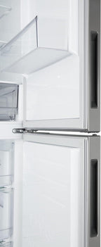 LG GBV22NCCEP Kühl-/Gefrierkombination – Smart Inverter Compressor, Total No Frost, Modern Flat Door Design, Matt Schwarz Metallic, Energieeffizienz A