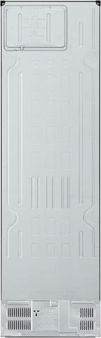 LG GBV22NCCEP Kühl-/Gefrierkombination – Smart Inverter Compressor, Total No Frost, Modern Flat Door Design, Matt Schwarz Metallic, Energieeffizienz A