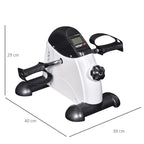 HOMCOM Mini Heimtrainer Fitnessbike LCD-Display verstellbarer Widerstand