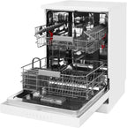 Bauknecht B2F HD624 A Freistehender Geschirrspüler/ 60 CM/ 14 Maßgedecke/Hygieneprogramm/Vollwasserschutz/Startzeitvorwahl