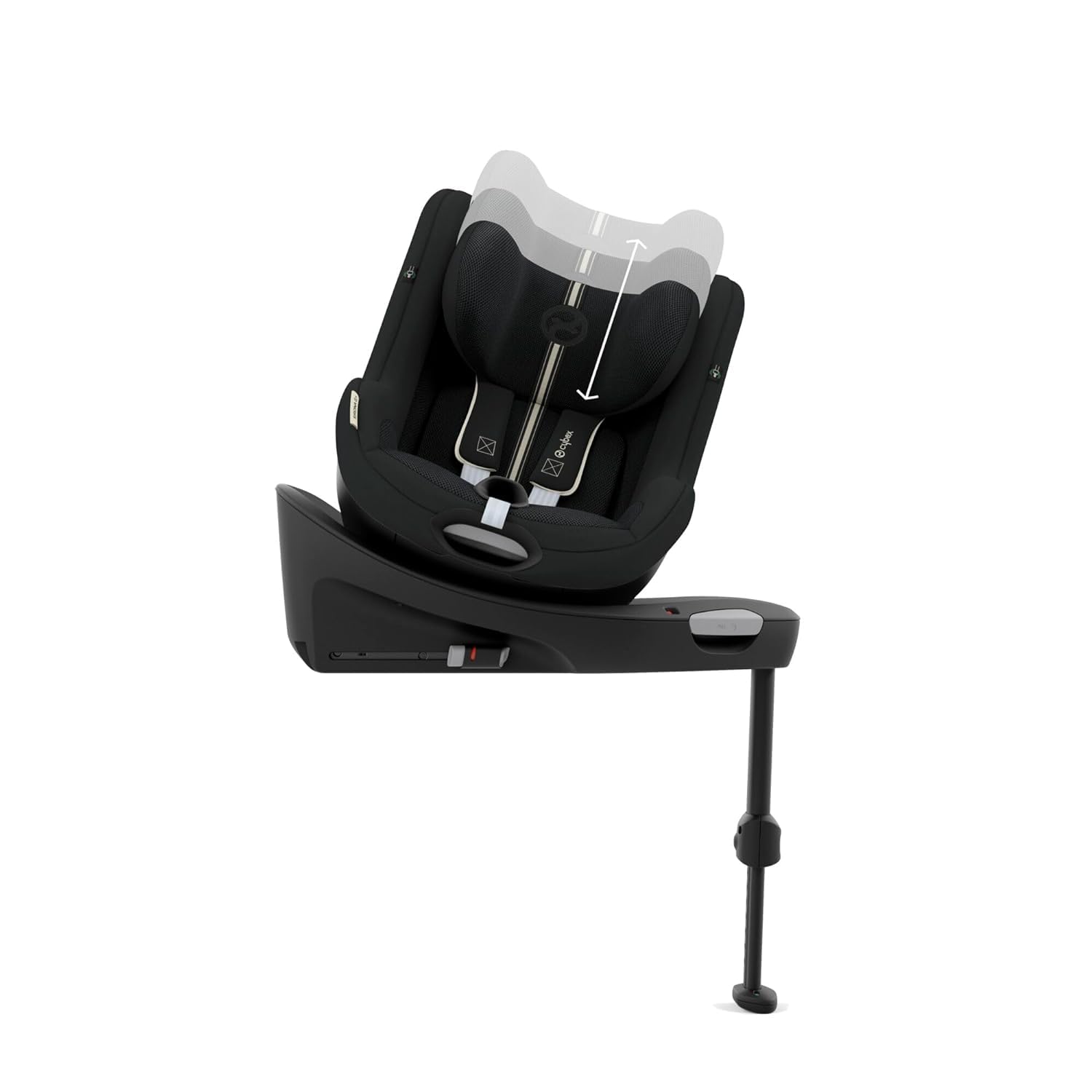 CYBEX Gold ISOFIX Basis, Base G, Für Babyschale Cloud G i-Size und Auto-Kindersitz Sirona G i-Size, Schwarz