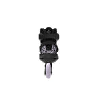 CRIVIT Jugend-Softboot-Inlineskates, größenverstellbar (schwarz/lila) - B-Ware gut