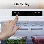 Hisense FV191N4AW2 Gefrierschrank/ TotalNoFrost/ SuperFreeze/ Türalarm/ Multiflow 360°/ BigBox/ 143,4 cm/ Gefrierteil 147 l/ 41 dB/ 205 kWh/Wei