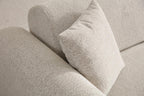 Lyke 3 Sitzer Bettsofa - Sahne