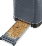 Russell Hobbs Inspire Grey Frühstückset Toaster, Wasserkocher und Kaffeemaschine