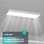 Gorenje N 619EAW4 Kühl-Gefrier-Kombination / LED Display / 186 cm / 300 l / NoFrostPLus / Gemüsefach mit Feuchteregler / FastFreeze / weiß