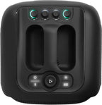 JBL PartyBox Encore – Tragbarer Party-Lautsprecher für drinnen und draußen – Mit eingebauten Lichtern, IPX4-Design und tiefem Bass – 10 Stunden Laufzeit – Schwarz