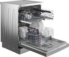 Beko BDFN26420W b300 freistehender Geschirrspüler, unterbaufhig, Platz für 14 Magedecke, Pro Inverter Motor, TrayWash, HygieneIntense, 6 Programme, WaterSafe+, Wei